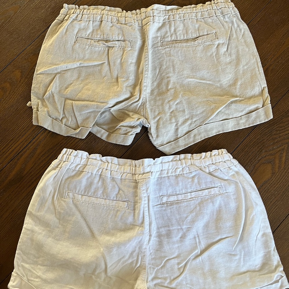 Old navy size 6 linen shorts bundle - Picture 5 of 5